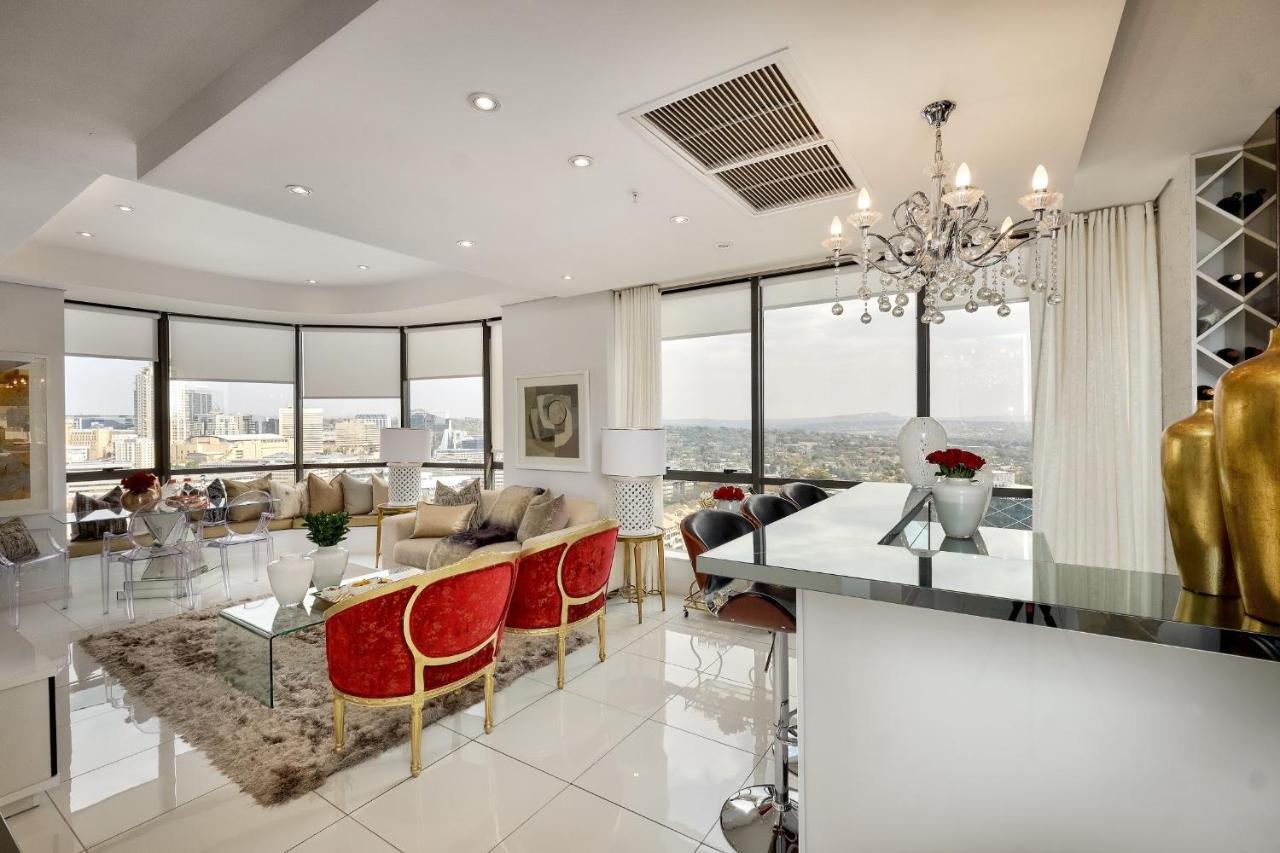 Sandton Skye Premium Suites & Penthouses โจฮันเนสเบิร์ก ภายนอก รูปภาพ