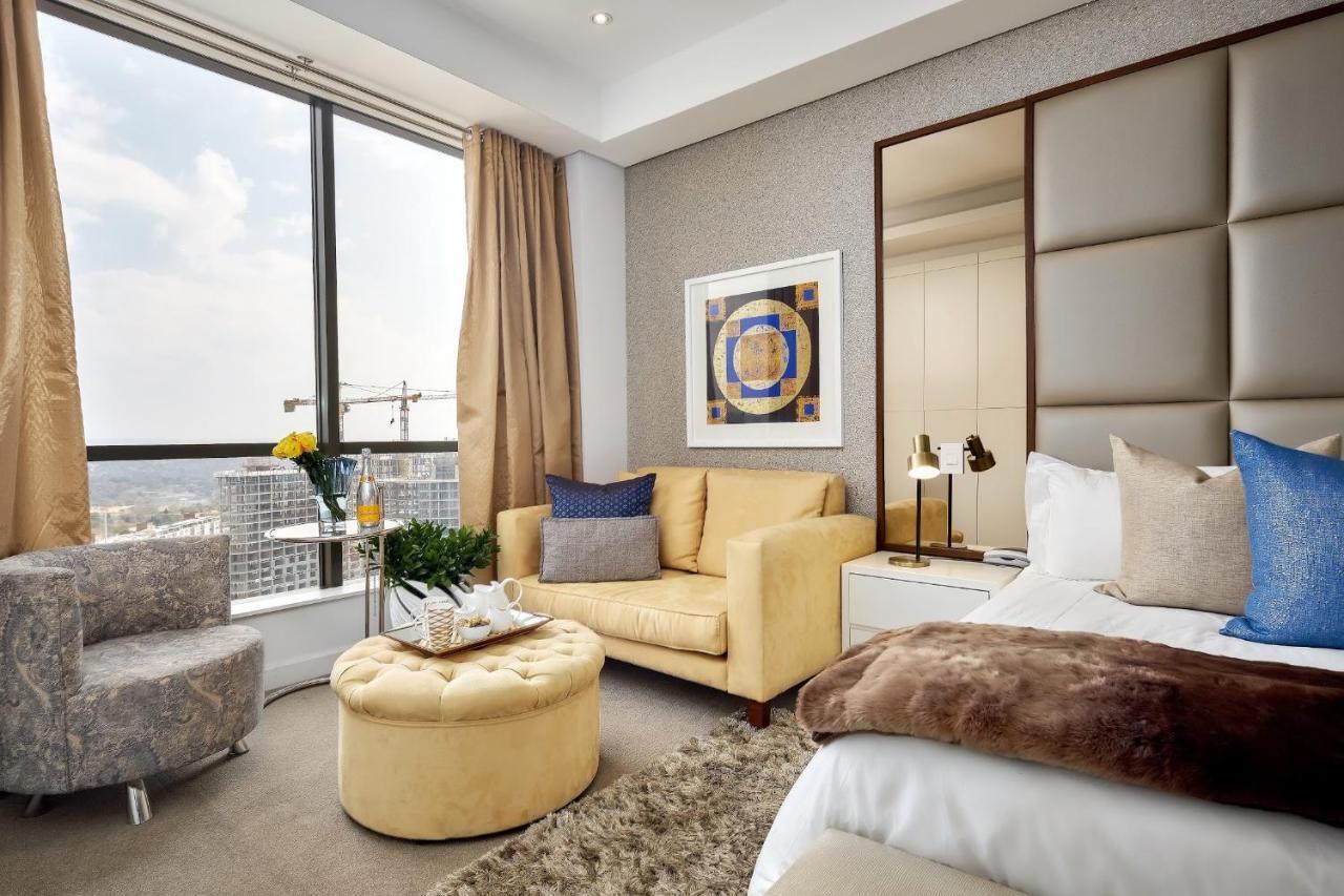 Sandton Skye Premium Suites & Penthouses โจฮันเนสเบิร์ก ภายนอก รูปภาพ